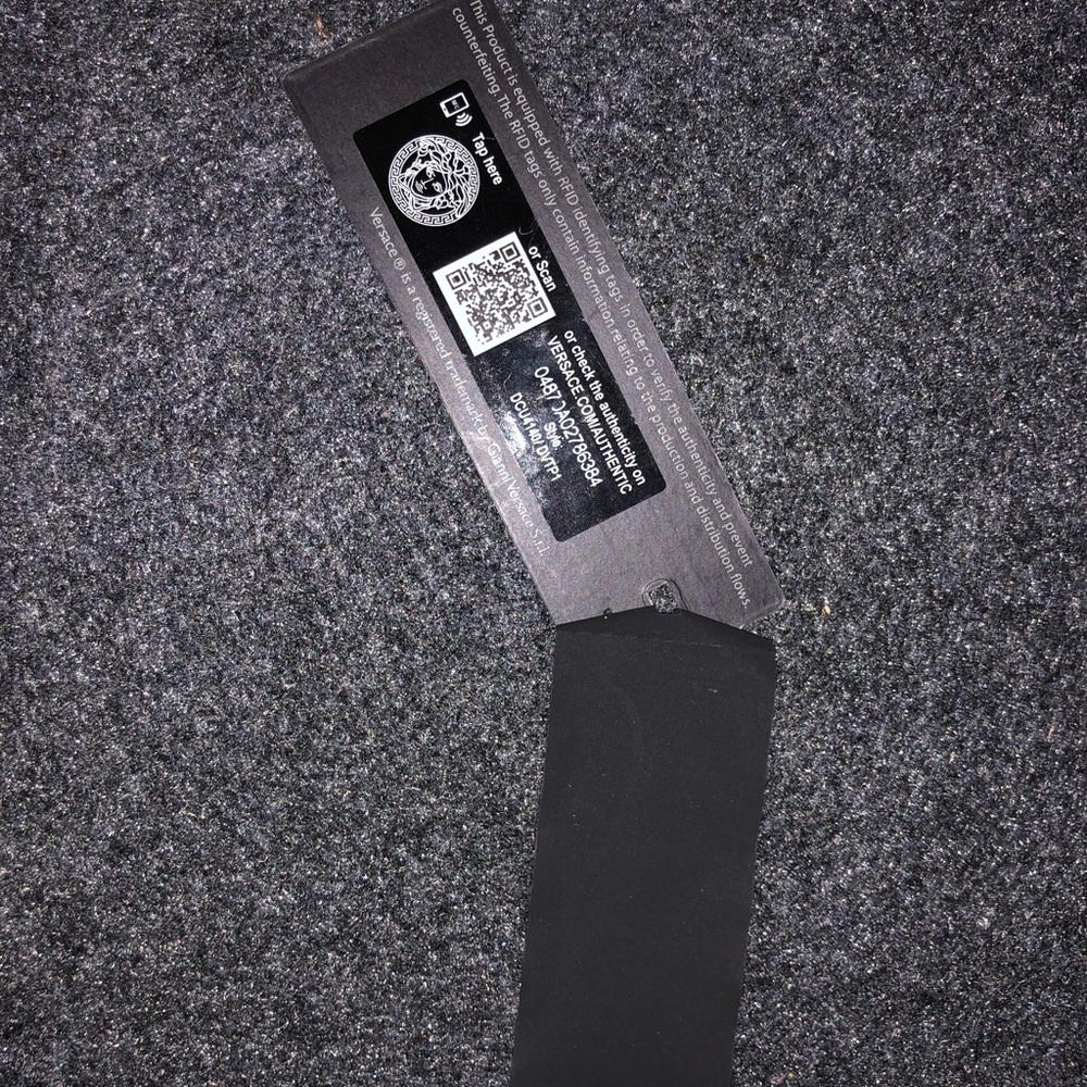 Versace Gold Medusa Belt